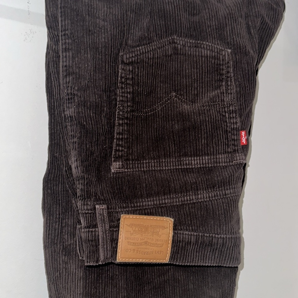 Corduroy Baggy Dad Levi Pants